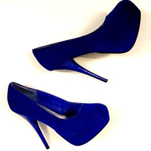 Royal Blue Pumps